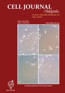 شماره ی جدید نشریه (Volume 26, Issue 3, March 2024) Cell Journal(Yakhteh)