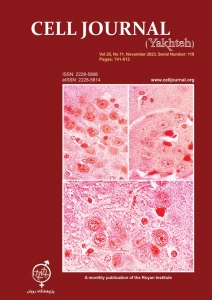 شماره ی جدید نشریه (Volume 25, Issue 11, November 2023) Cell Journal(Yakhteh)
